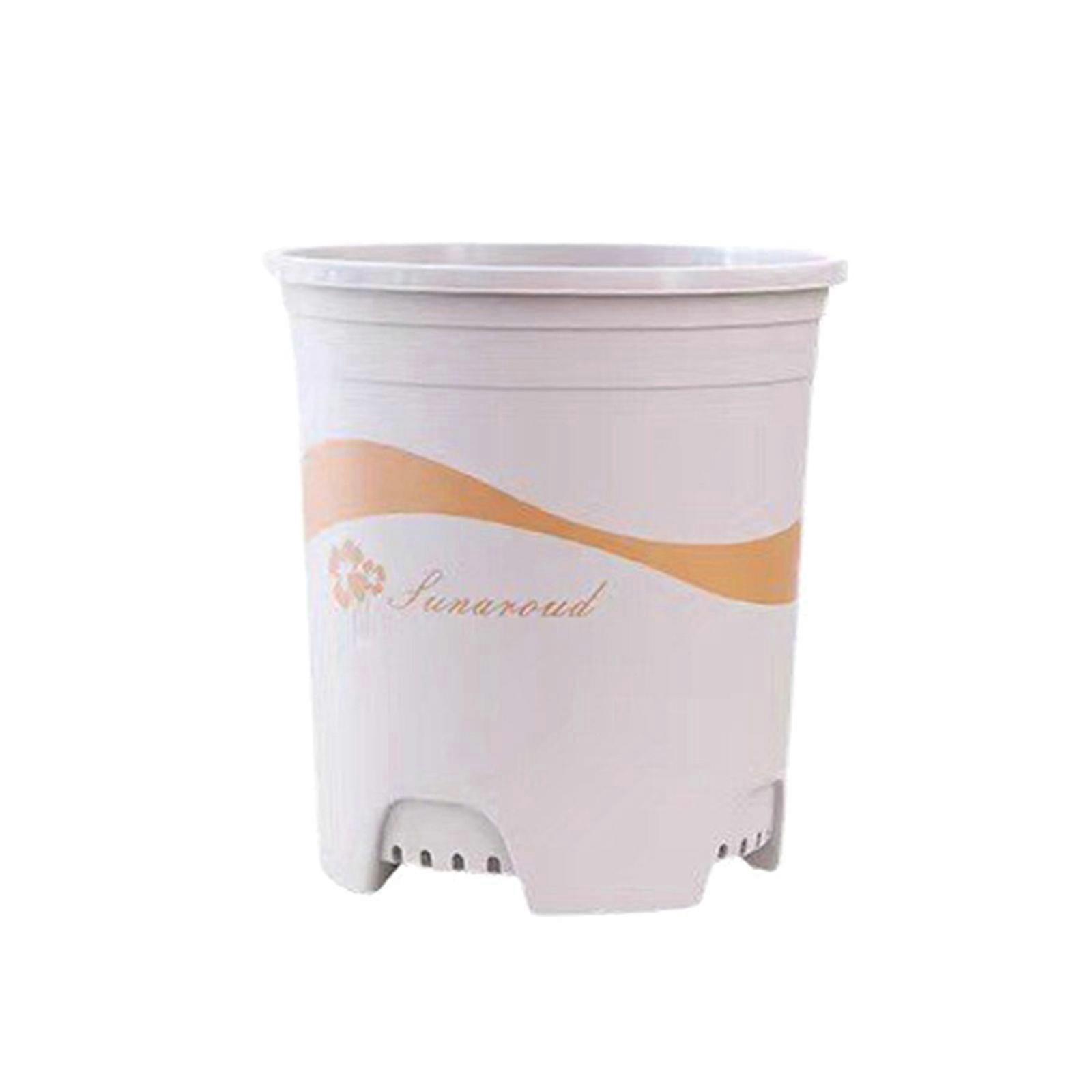 Plastic Pot with Drainage for Roses and Succulents