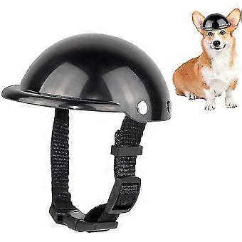Casco para mascotas Coche para perros Casco para mascotas Cool Dog Hat Gorra ajustable Casco para perros Pet Bike