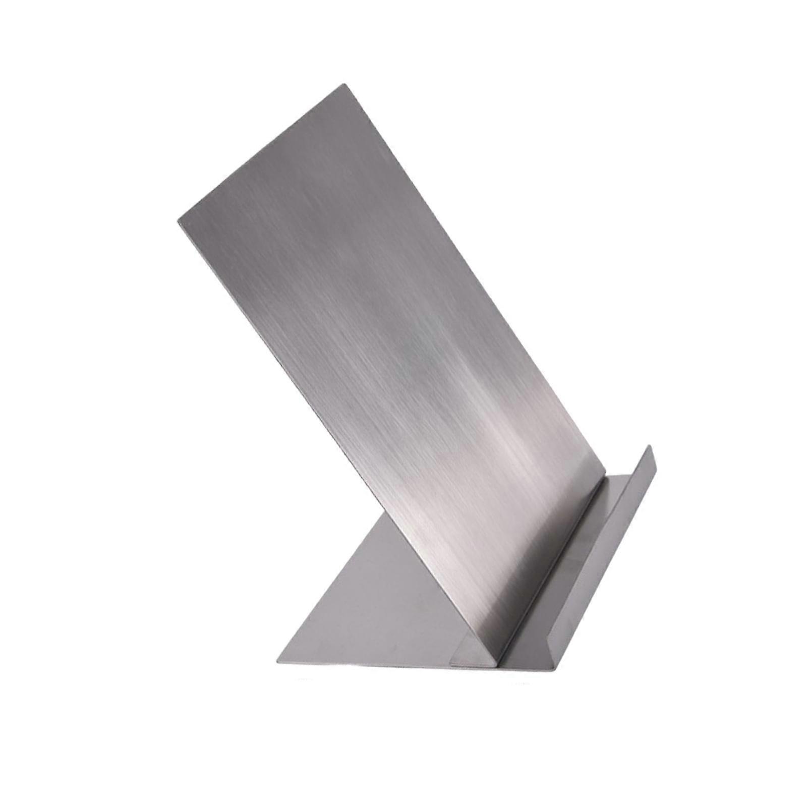 Shirts Display Stand Edelstahl Erwachsene Hemd Halterung für Zuhause Arbeitsplatte silber