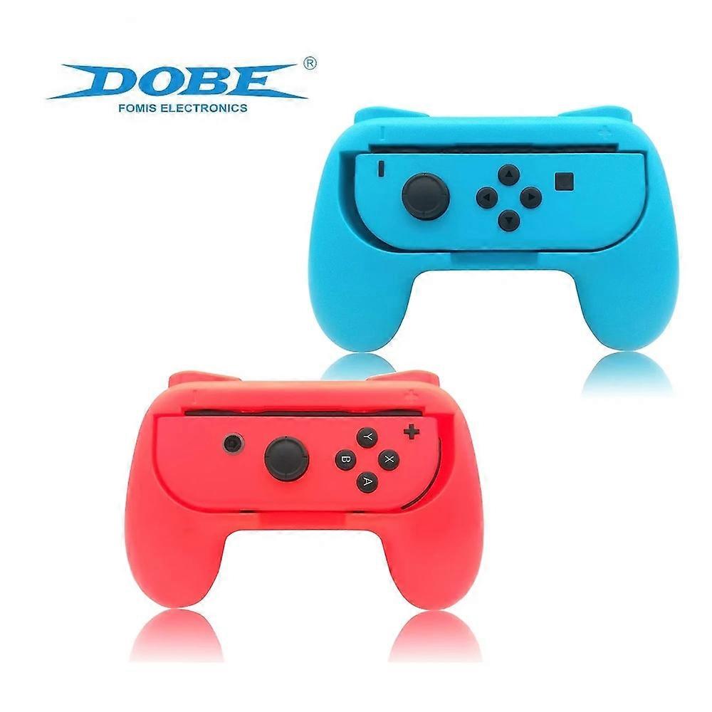 2PCS Joycon Bracket Stand Holder Compatible for Nintendo Switch & OLED JOY CON Controller Gamepad Handle Hand Grip Accessories
