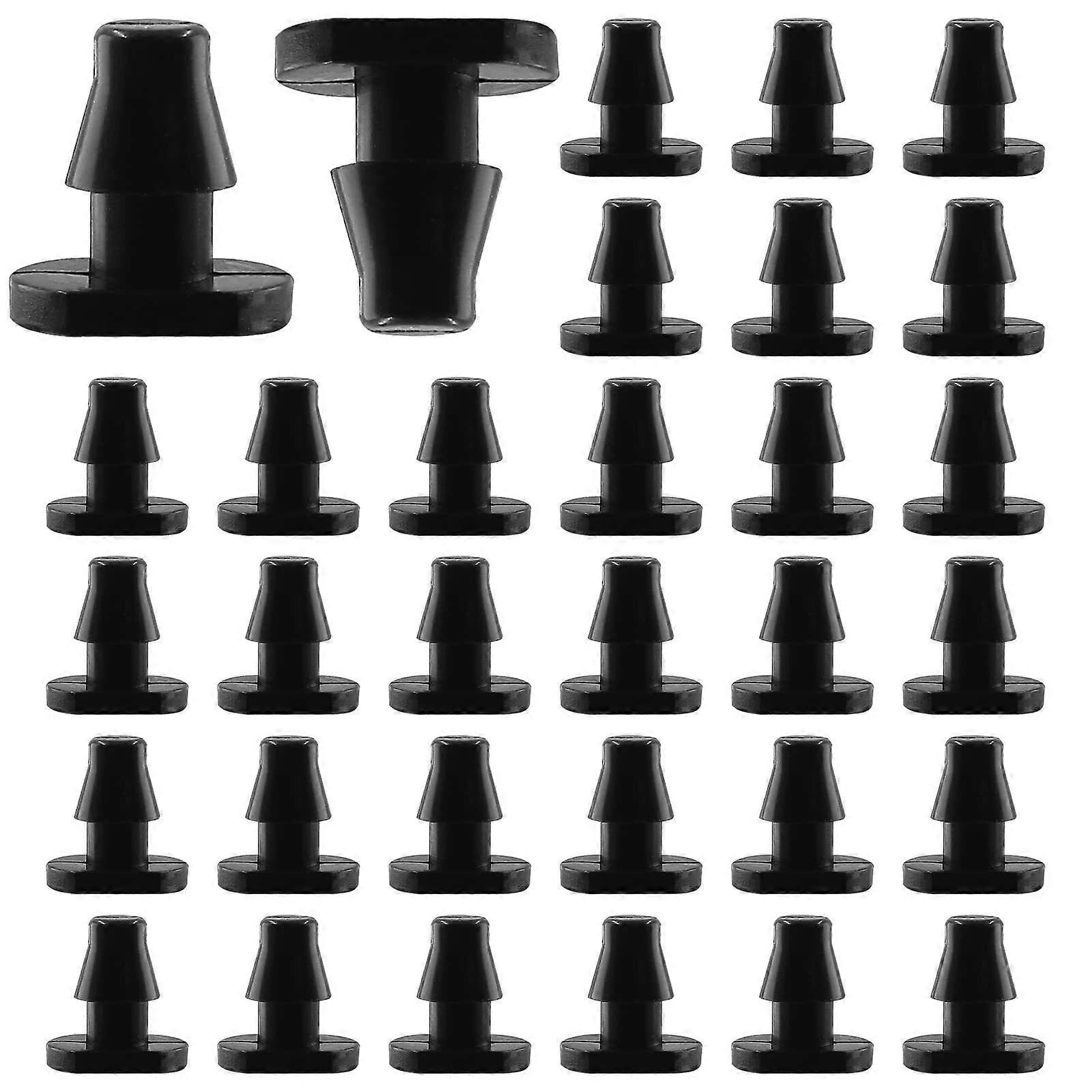 150pcs 1/4 inch Irrigation Hose Plug Replacement Drip Pipe End Caps Capillary Irrigation Small Plug Accessories for Washing Machine Garden Watering I