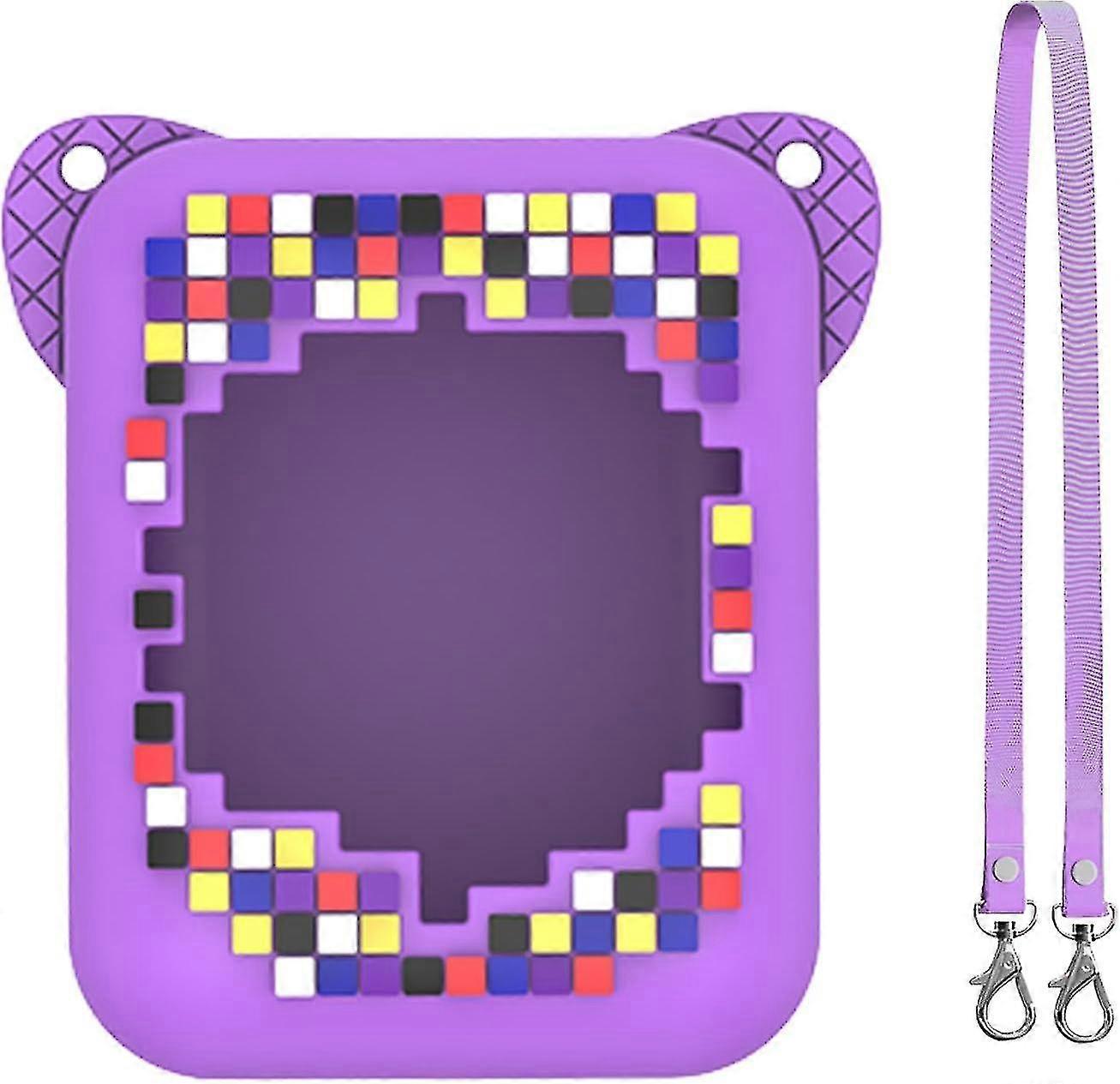 Silicone Case For Bitzee Interactive Toy Digital Pet Case, Protective Storage Holder For Bitzee Virtual Electronic Pets With Lanyard