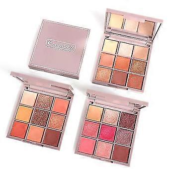 6colors Nude Eye Shadow Palette Makeup Glitter Ombretto Metallic Diamond Palette