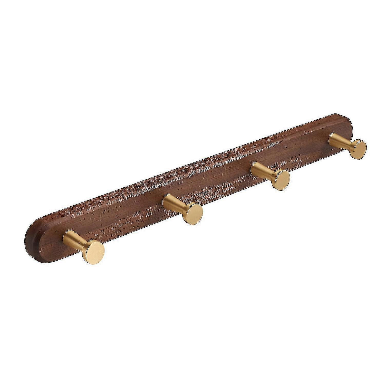 Coat Rack Rail Wall-Mounted Multi-Hook
