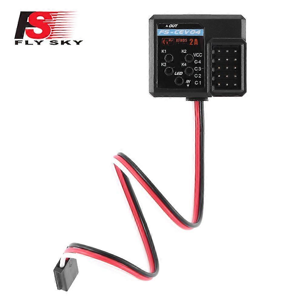 FlySky Lightweight 4 Channels Durable FS-CEV04 I-BUS Serial Bus Receiver Fine Workmanship Good Performance