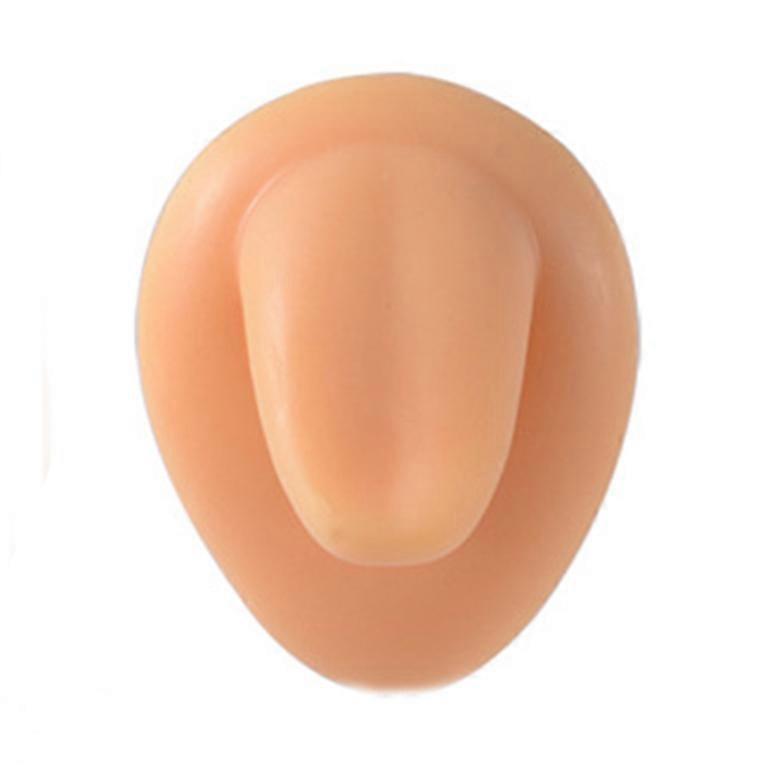 Simulation silicone tongue model Tongue stud puncture teaching training