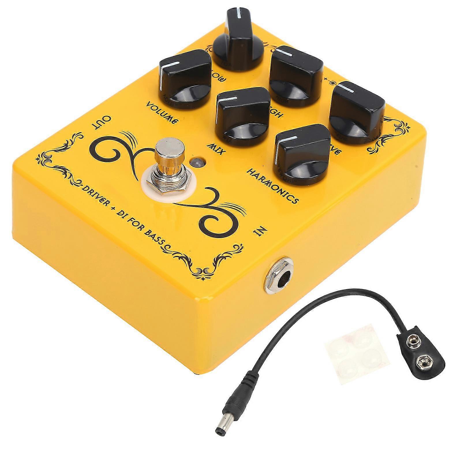 Guitar Distortion Effect Pedal CP-60 with Multiple Modes and XLR Output