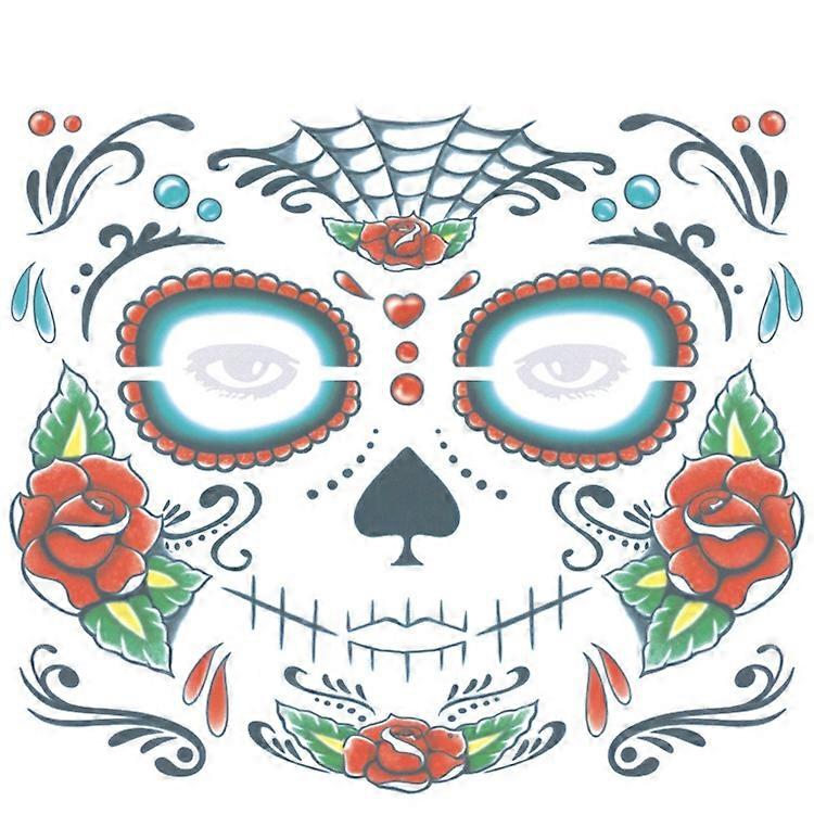 Halloween Waterproof Temporary Face Tattoo Stickers