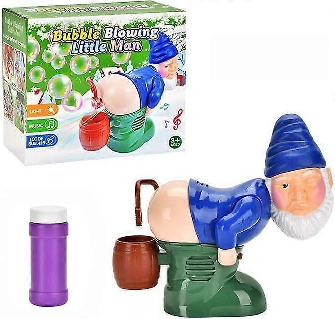 Santa Automatic Bubble Blowing Machine with Music and Flashing Lights