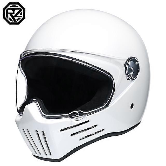 Capacete de motocicleta retrô ABS Light Cruiser com cobertura total para homens e mulheres aprovado pelo DOT