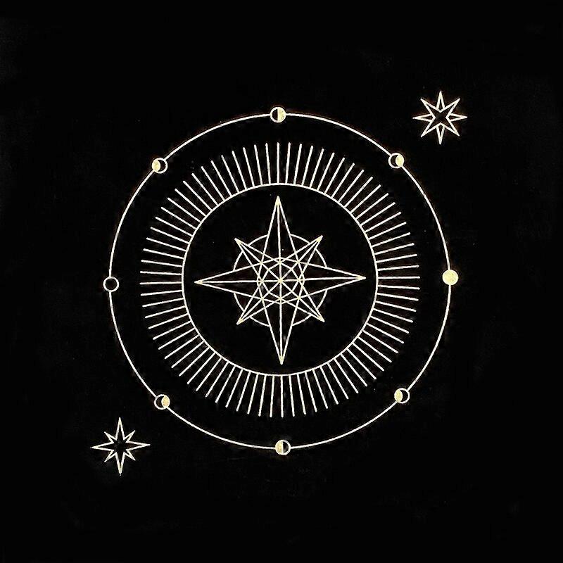 New Non-Woven Tarot Tablecloth For Divination Altar Tablecloth Guidance Divination Fate Tarot Deck Board Games For Friends Party