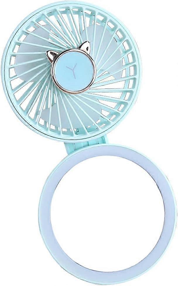 Mini portable fan, portable fan, desk fan, clothes chef fan, 180 adjustable rotating fan, foldable