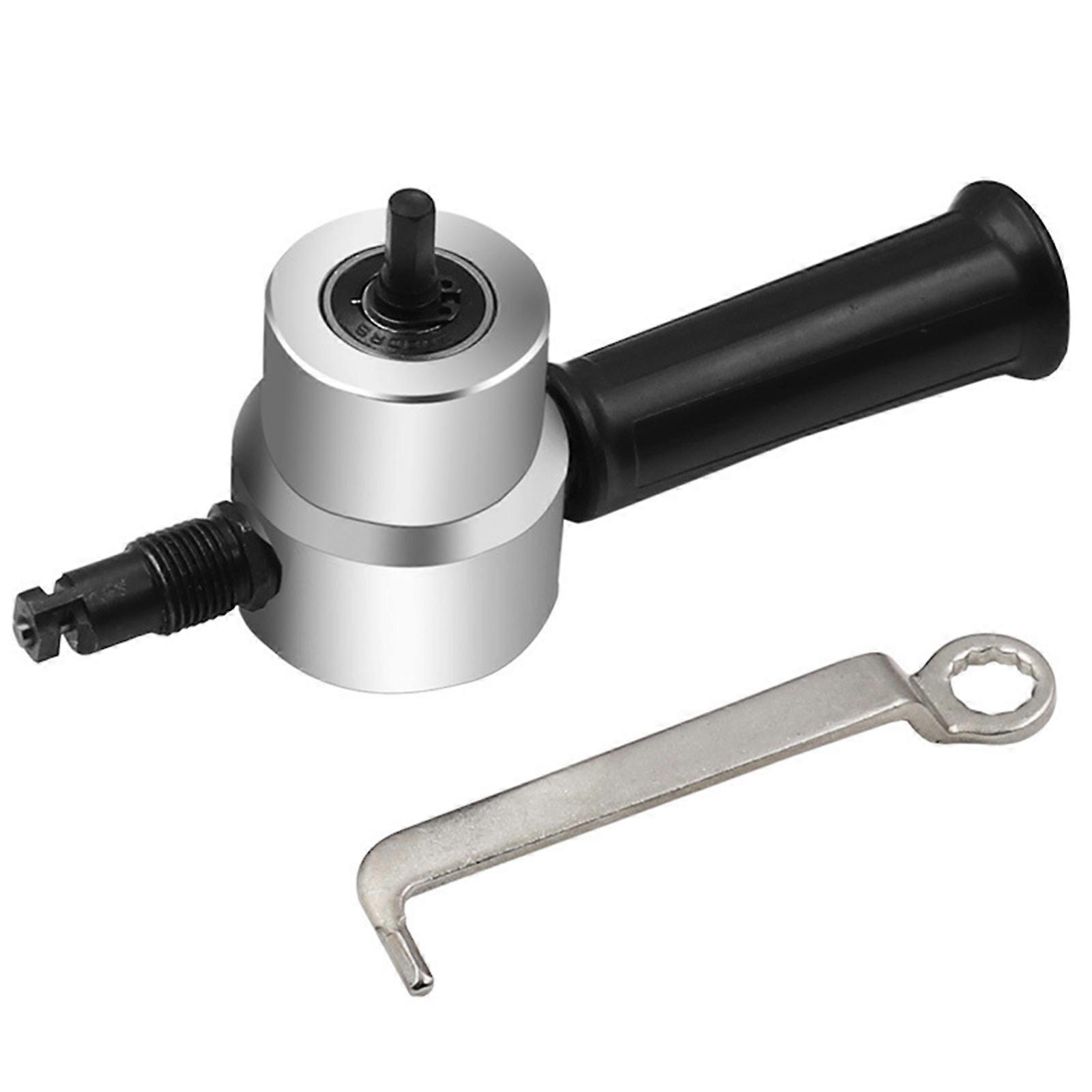 Double-Head Metal Sheet Cutter Drill Rotatable Cutting With Wrench Power Tools