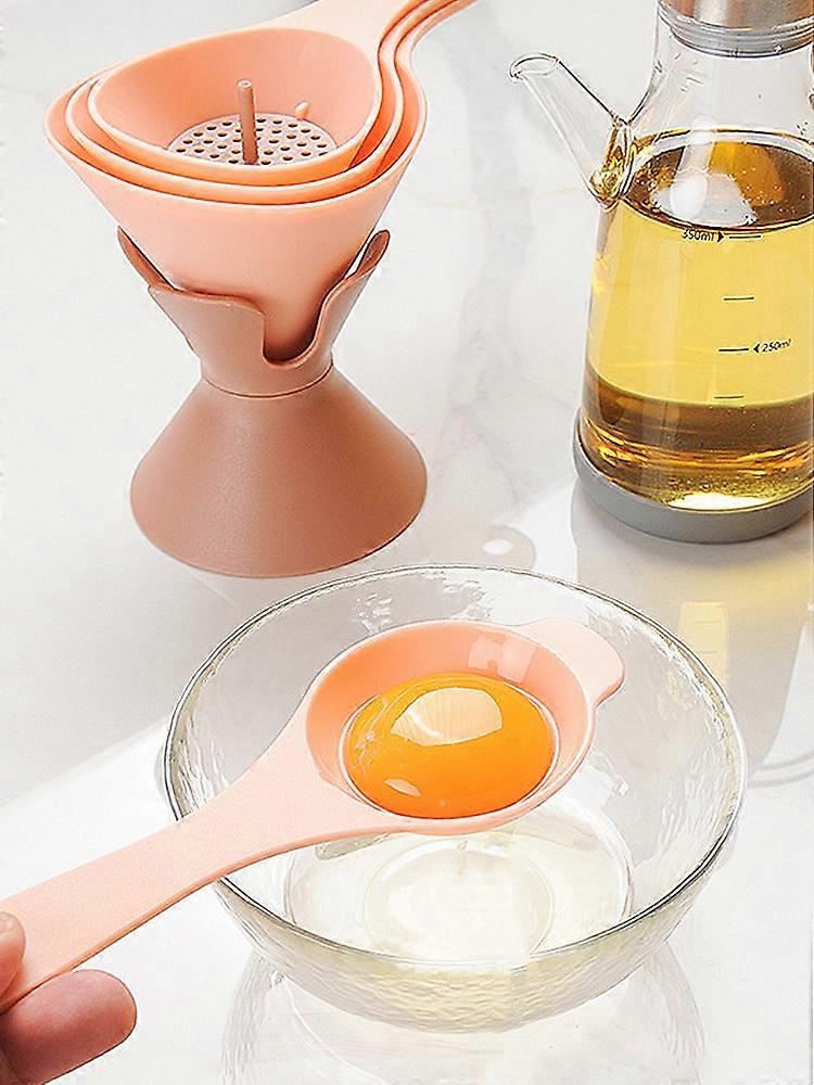 Plastic Funnel Set - Multi-function Kitchen Tool for Wine, Oil, and More