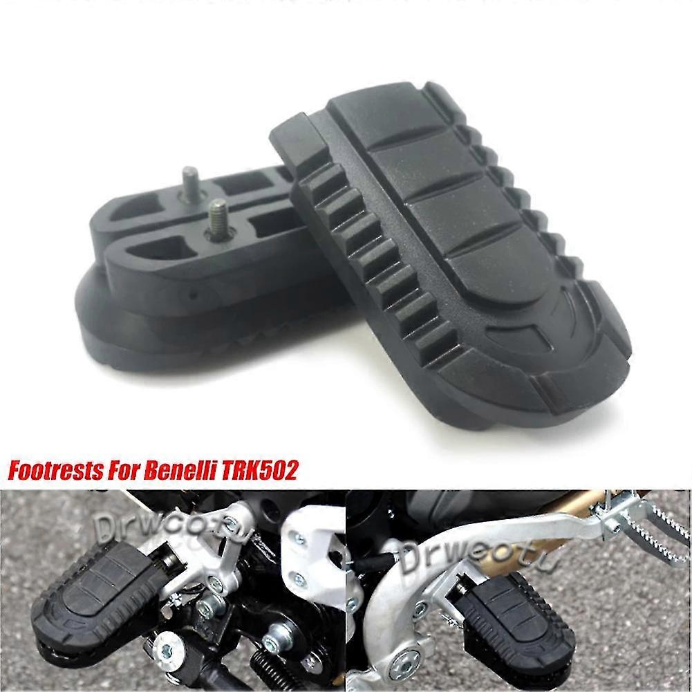 لبينيلي Trk502 Bj500gsa Trk 5022251 مساند القدم دواسات مسند القدمين المطاط 1 زوج دراجة نارية مساند القدمين أوتاد القدم الأمامية اليسرى اليمنى