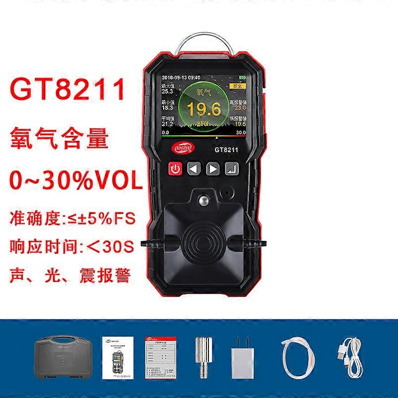 Biaozhi Gt8211 Huitianyi Wt8800 Oxygen Gas Alarm Device Air Oxygen Content Meter Detection