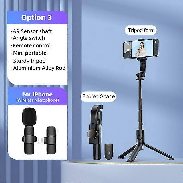 Cell Phone Gimbal Stabilizer Handheld For iPhone Android Selfie Stick Tripod Mobile Smartphone Camera Portable Cellphone Guimbal