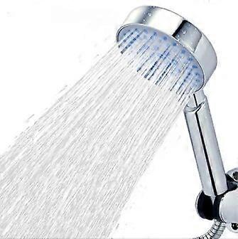 Zhangji Bathroom Shower Head Multi-Layer Electroplating Five-Function ABS Nozzle Large Panel Fast