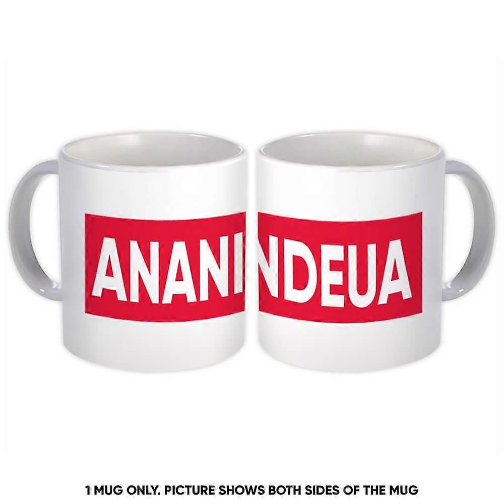 Geschenkbecher: Ananindeua Para Red