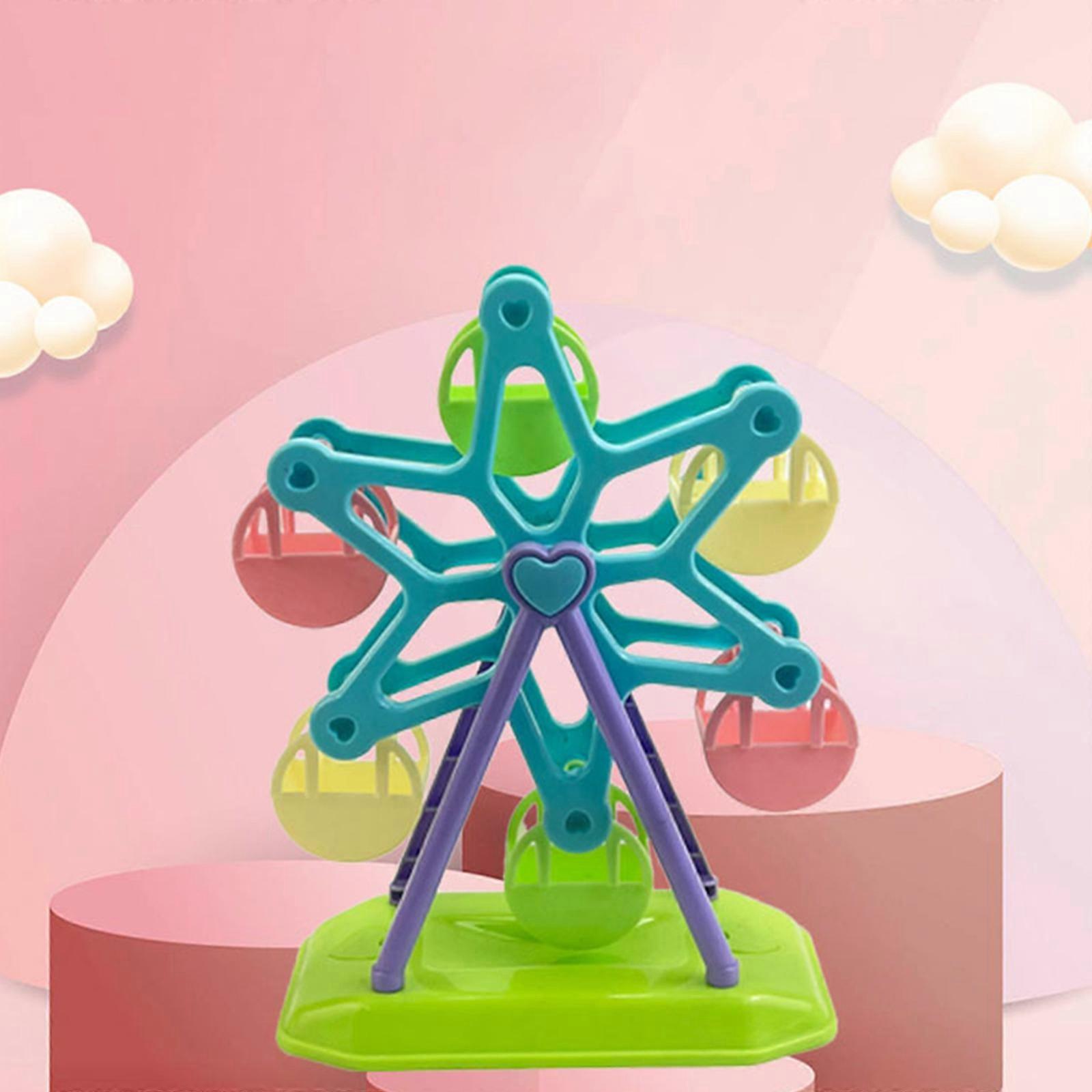 View of Parrot Ferris Wheel Dove Bird Ferris Wheel Toy for Cockatoo Budgies ...