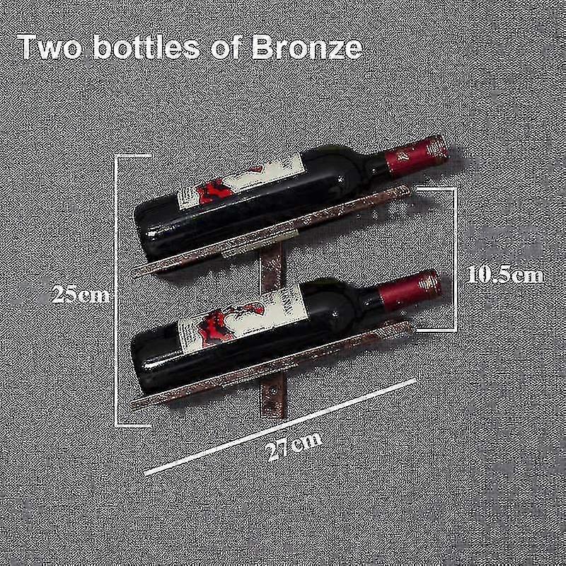Modern Iron Wine Rack Wall Mounted Wine Rack