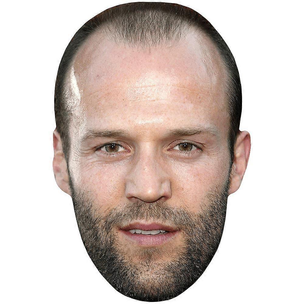 Jason Statham (ung) Stort huvud. Mask som är större än livet.