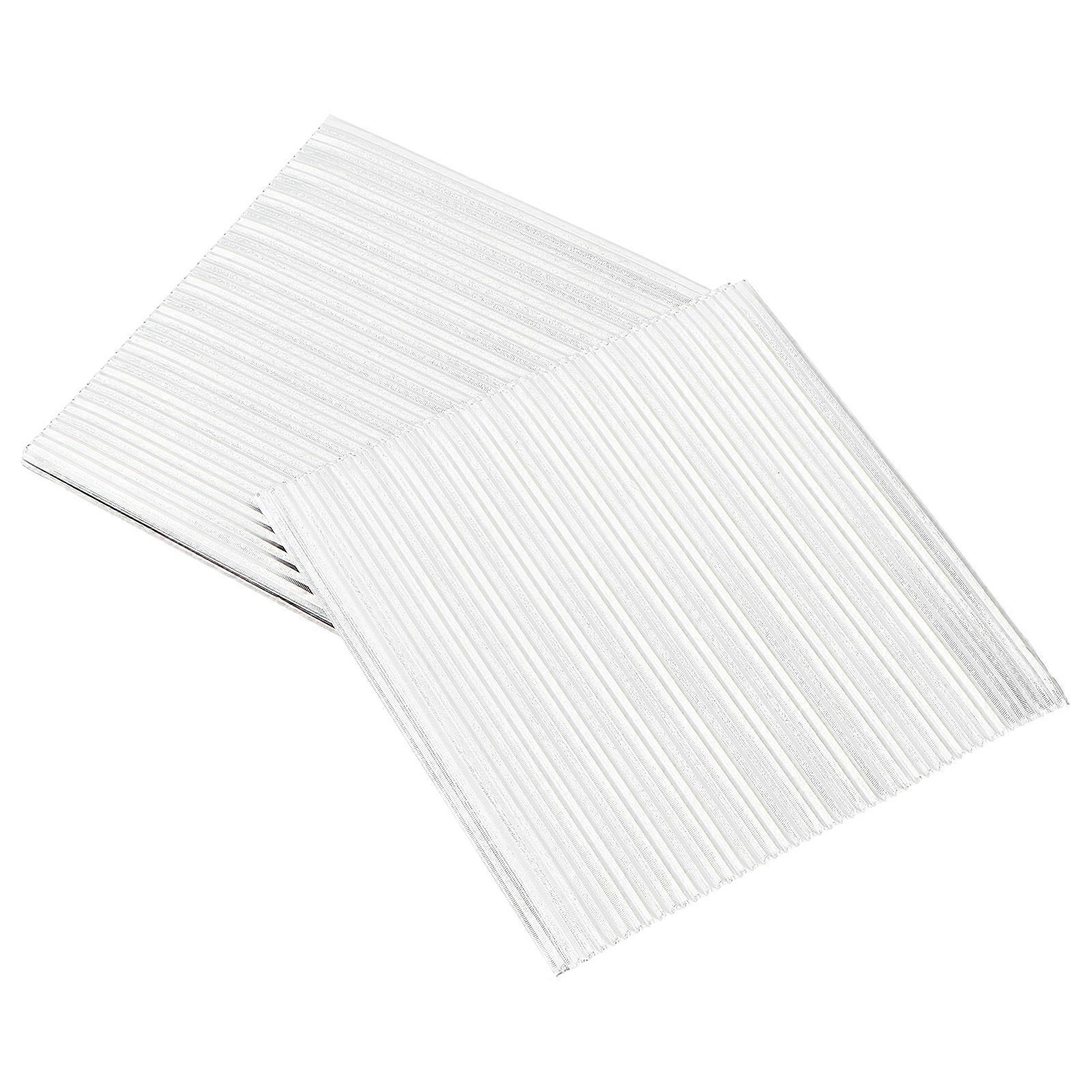 200pcs Practical Candy Wrapping Paper Food-grade Aluminum Foil Sheets Chocolate Wrappers Lollipop Packing Paper
