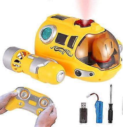 قوارب التحكم عن بعد ، قارب RC للأطفال ، 2.4 جيجا هرتز RC Spray Gasboat لعبة المياه ، قارب RC مضيء مقاوم للماء للبالغين والأطفال ، لعبة السباحة في الهواء الطلق براز