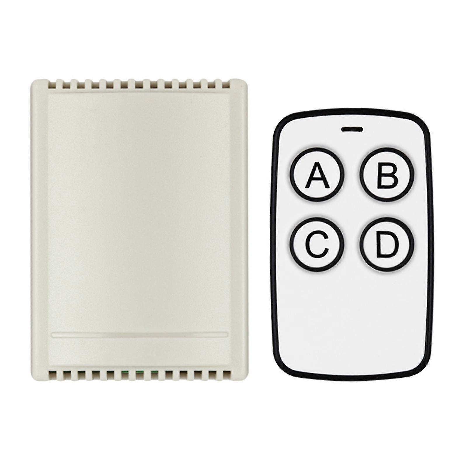 For Dc 12v 4ch 315mhz/433mhz Remote For Garage Door Relay Receiver And Transmitt