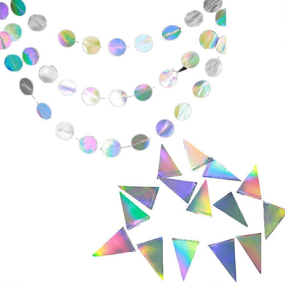 Λάμψη Μικρή διακόσμηση Κρεμαστό Streamer Φόντο Banner Πάρτι γενεθλίων Διακόσμηση/Baby Shower/Επέτειος/Αρραβώνας/Χριστούγεννα/Πρωτοχρονιά/Γάμος