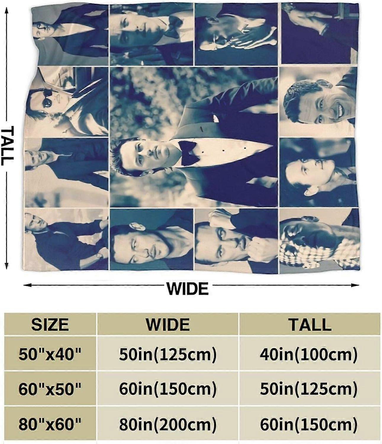 Blankets Luke Evans Soft and Comfortable Bed Blankets Bedding Wool Blankets Room Decoration Carpets Living Room Sofas Fluffy Plush Throw Blankets-E317