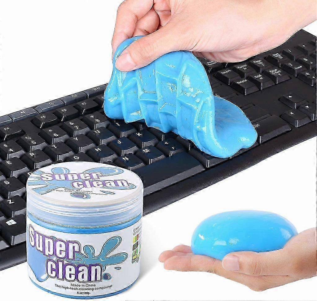 LN-Keyboard Cleaning Super Clean Gel (190g) - για φορητούς υπολογιστές, υπολογιστές, αεραγωγούς αυτοκινήτου, αριθμομηχανές