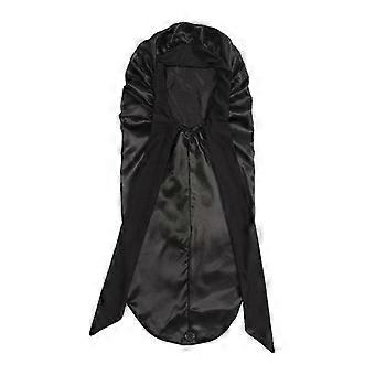 Women Bonnet Sleeping Hat Long Tail Braid Hair Night Sleep Cap Head Shower Caps for Sauna Bathing Bonnet