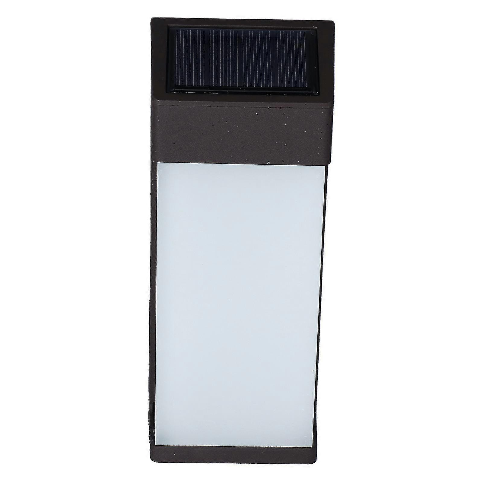 LED Solar Wall Light - Waterproof and Rustproof Outdoor Lighting, Energy Saving
