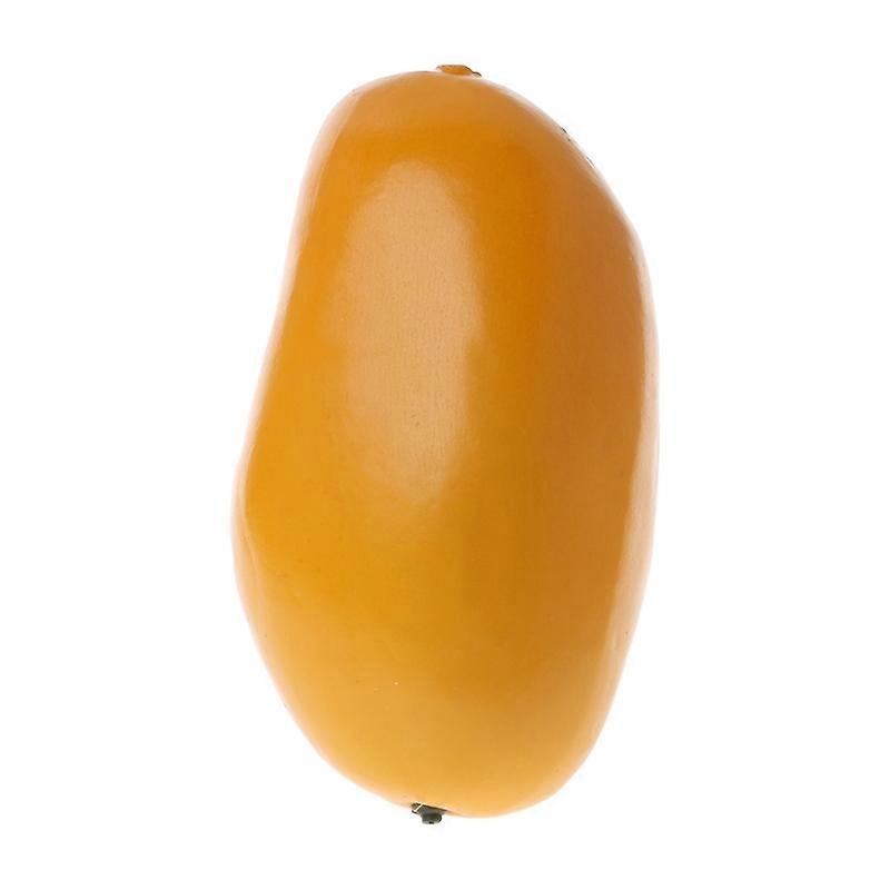 Livsliknande simulering konstgjord för mango falsk frukt display hemfestdekoration