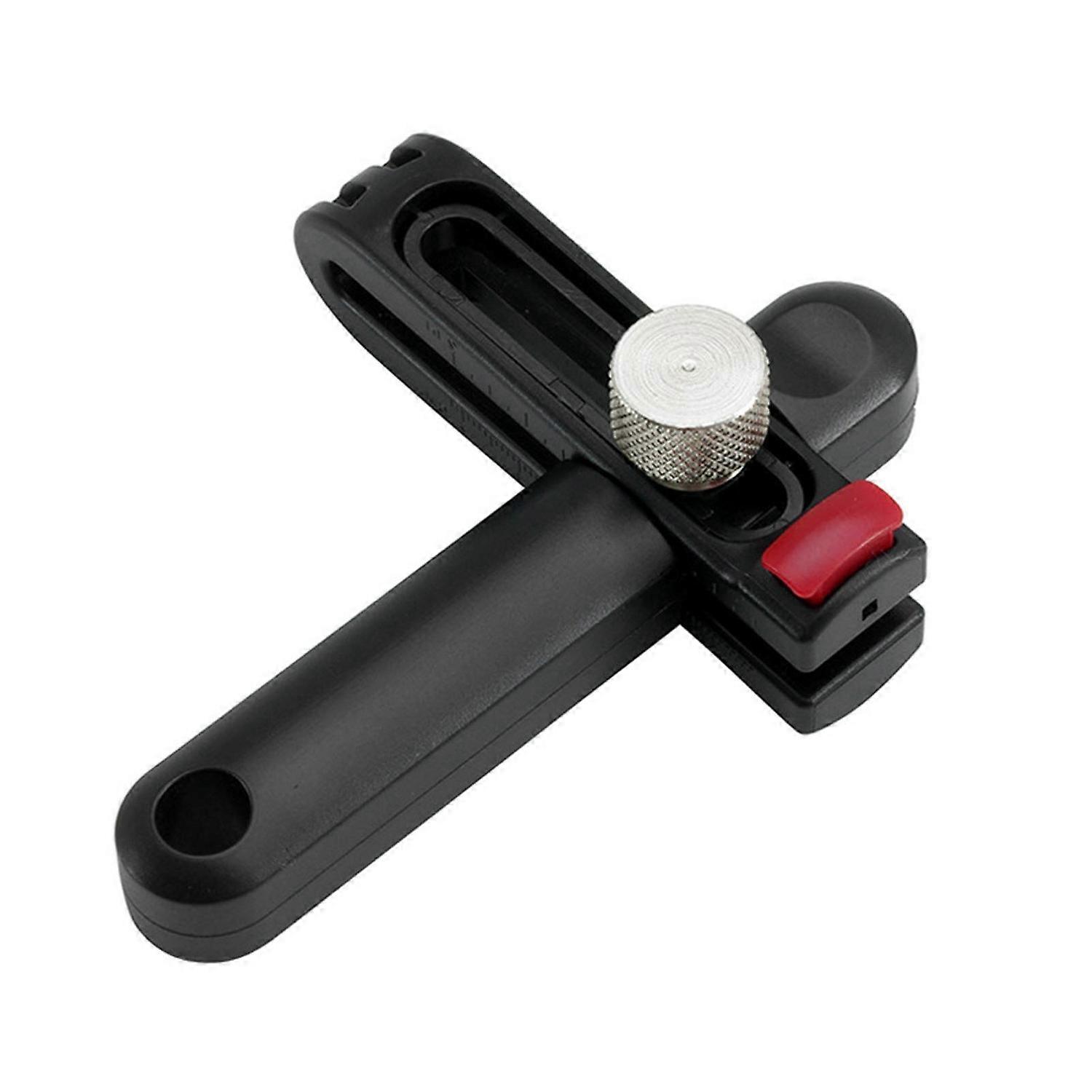 Adjustable Leather Strip Cutting Tool with Clear Scale User-Friendly Compact Design Portable Belt