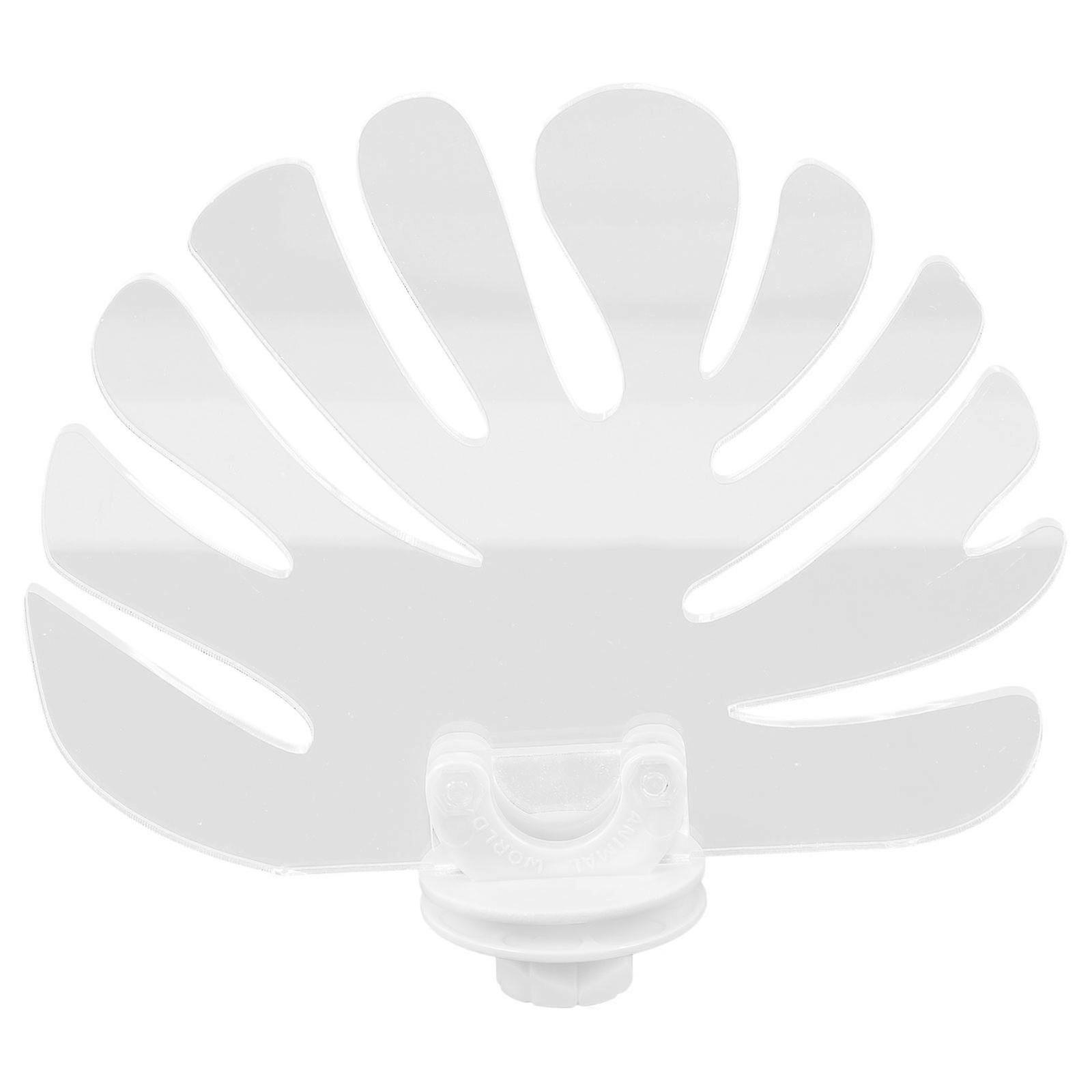 Bird Perch Platform Stand Parrot Leaf Shaped Bird Training Platform for Parrot Cage