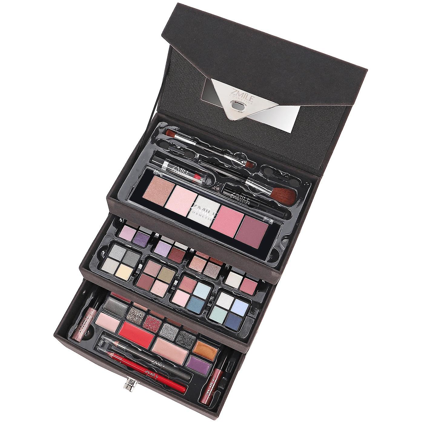 Zmile Cosmetics Beauty Case Gris Aterciopelado