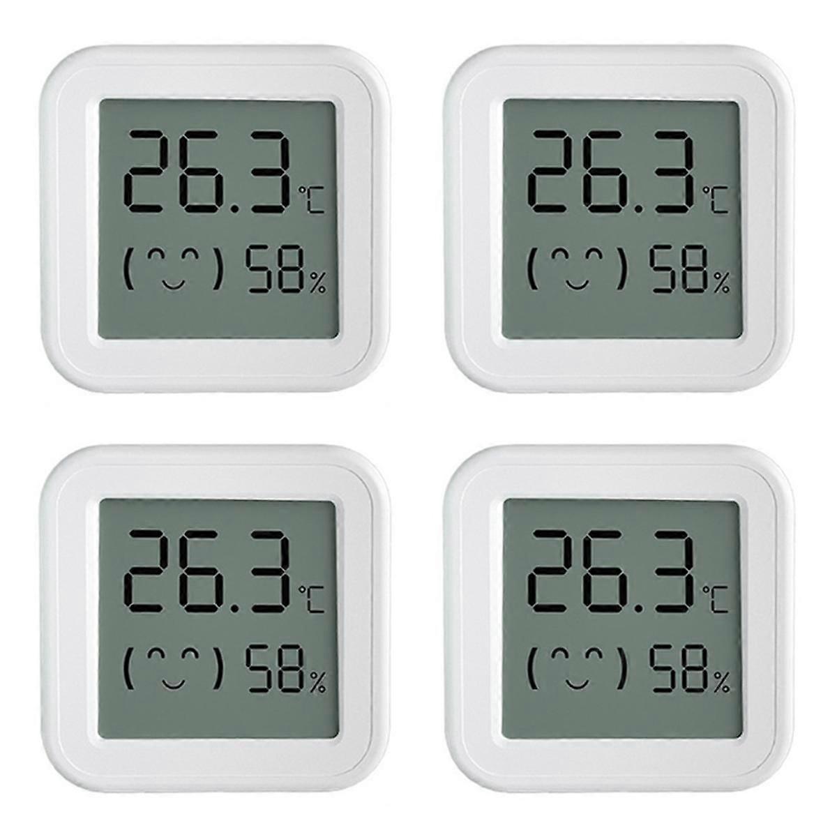 Tuya Zigbee Temperature Humidity Sensor with LCD Screen Smart APP Monitor Real-Time Remotely for Al