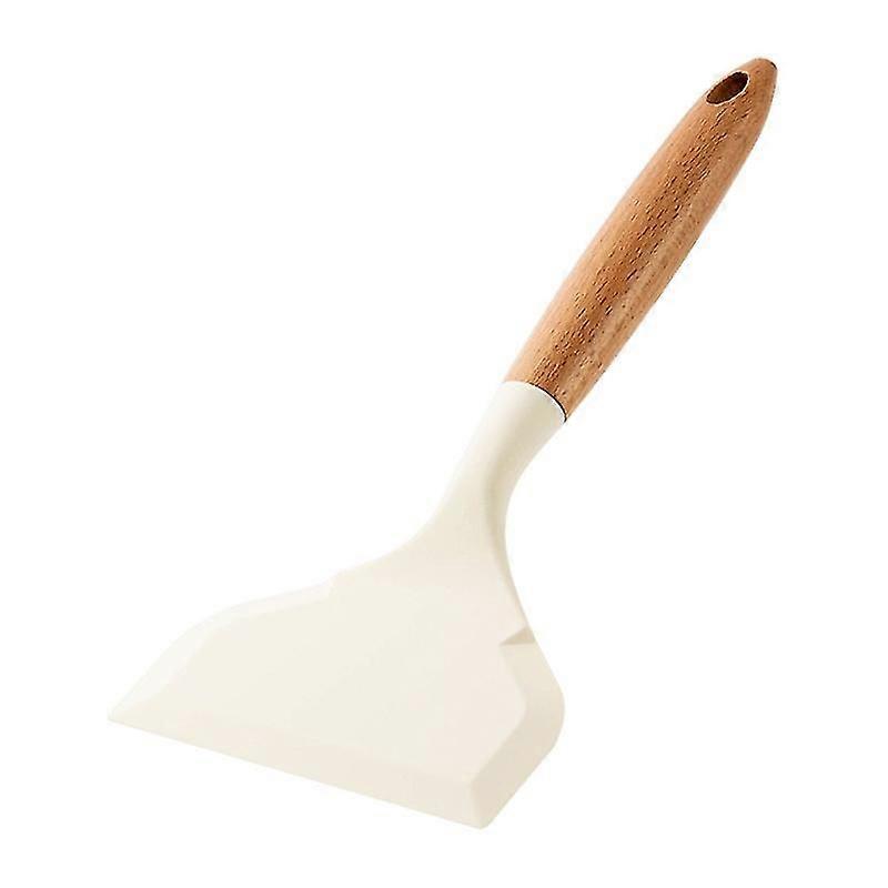 Silicone Spatula Cooking Utensils with Wooden Handle Reusable Heat-Resistant Dishwasher Safe Non-sti