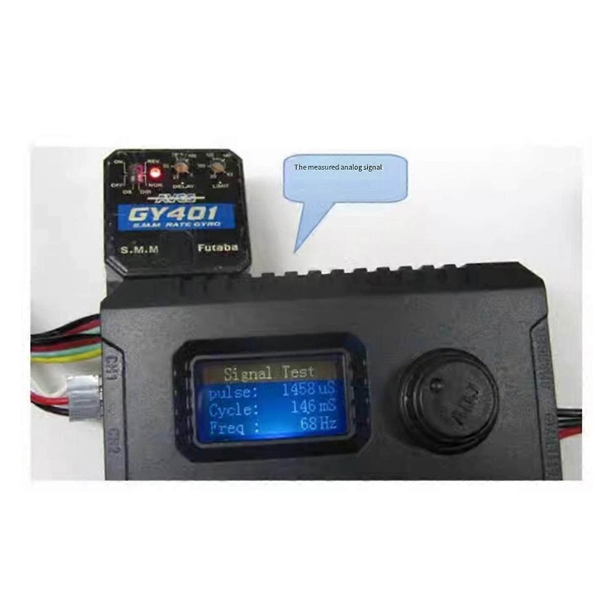 TL80 RC Servo Tester Multi-Function Programmable Digital Steering Gear Performance for RC Robot Helicopter Car Servo
