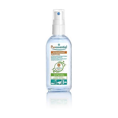 Purifying lotion for hands and surfaces in spray 80 ml (Lemon - Lavender)