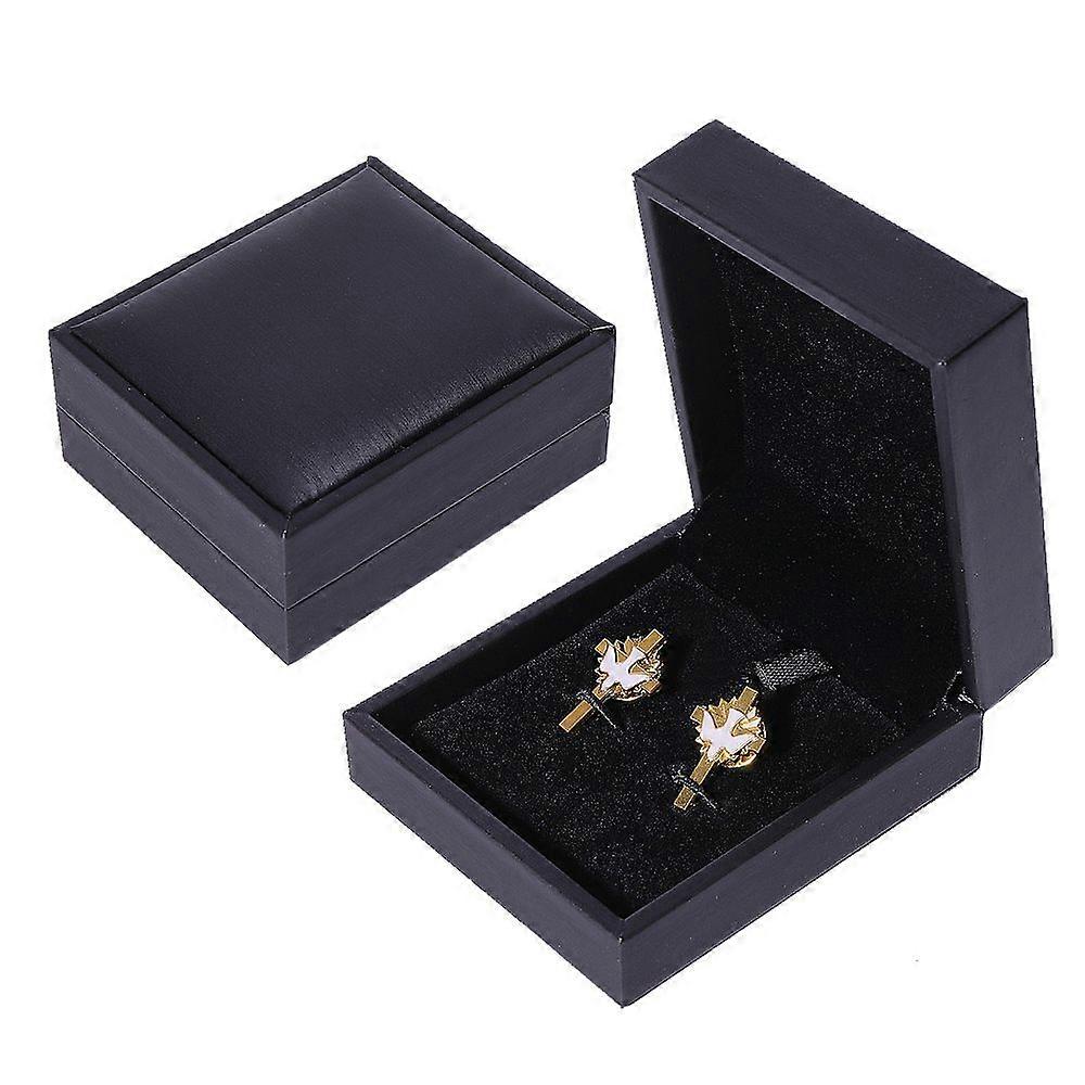 Velvet Gift Storage Boxes Cufflink Box Rectangle 8.5x7.4x4cm
