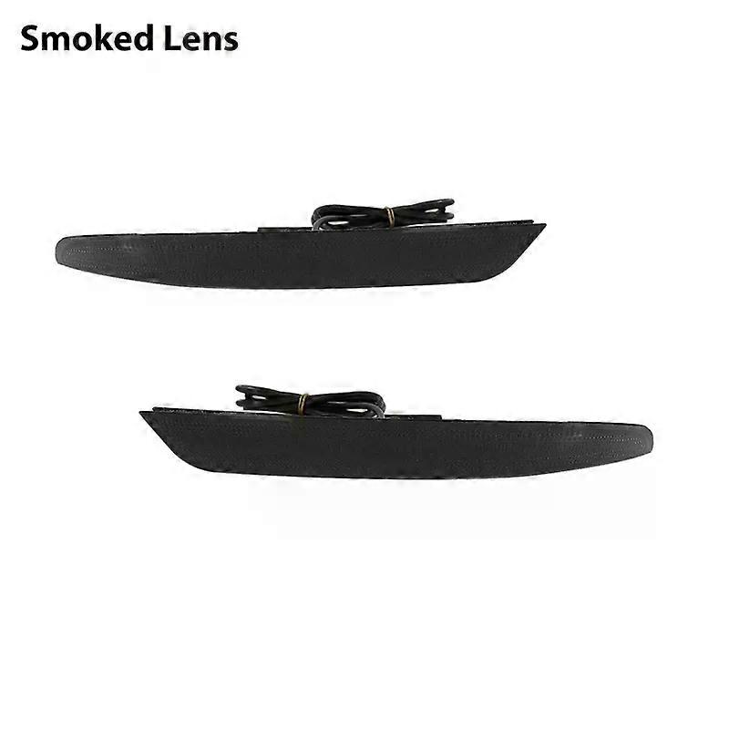 Red LED Rear Bumper Reflector Brake Tail Lights  Rear Fog Lights w/ Sequential Turn Signal Lights For 2016-2020 INFINITI QX60