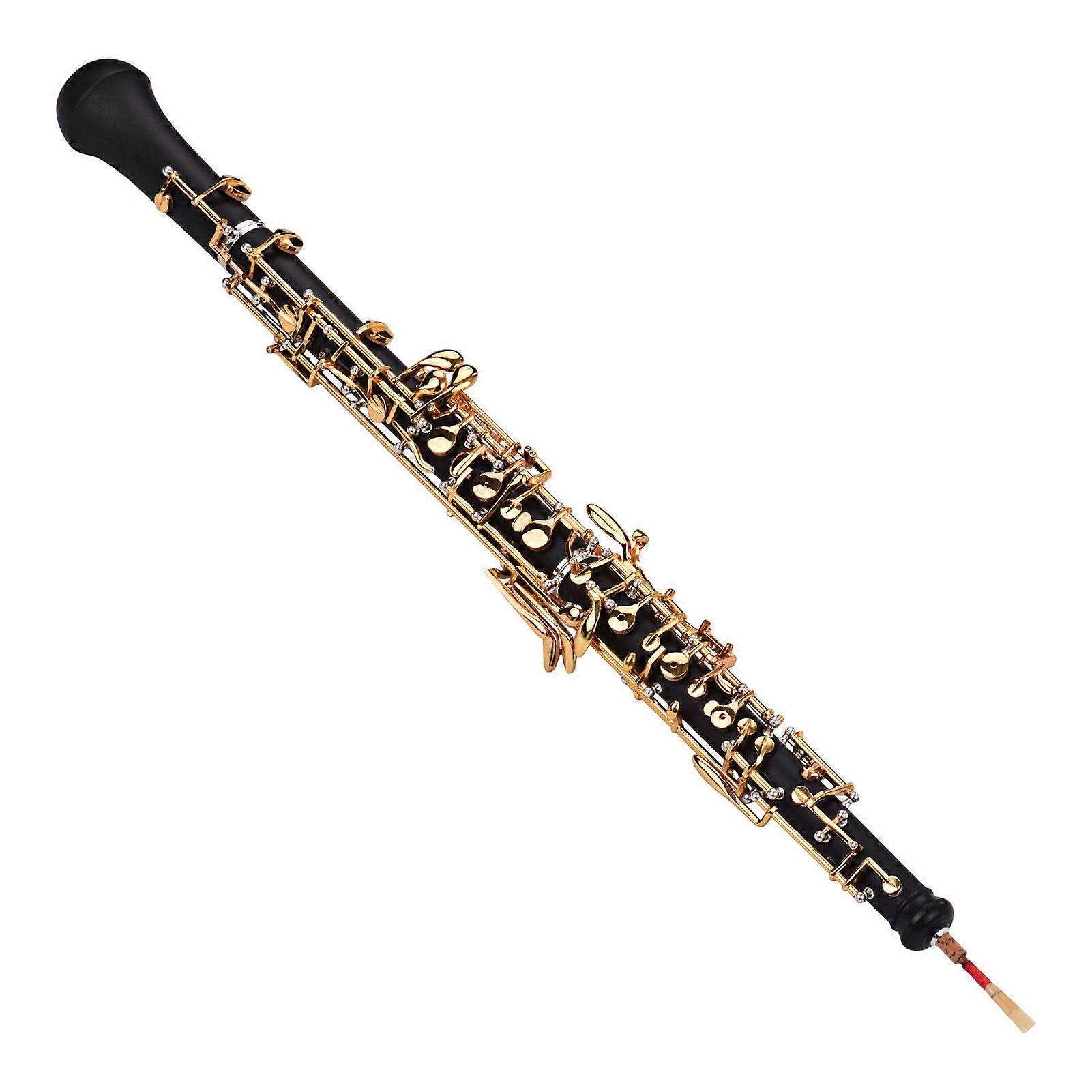 C Key Oboe Professional Oboe Nickel Plated Keys Semi Automatic Oboe for Beginners Students and Professionals