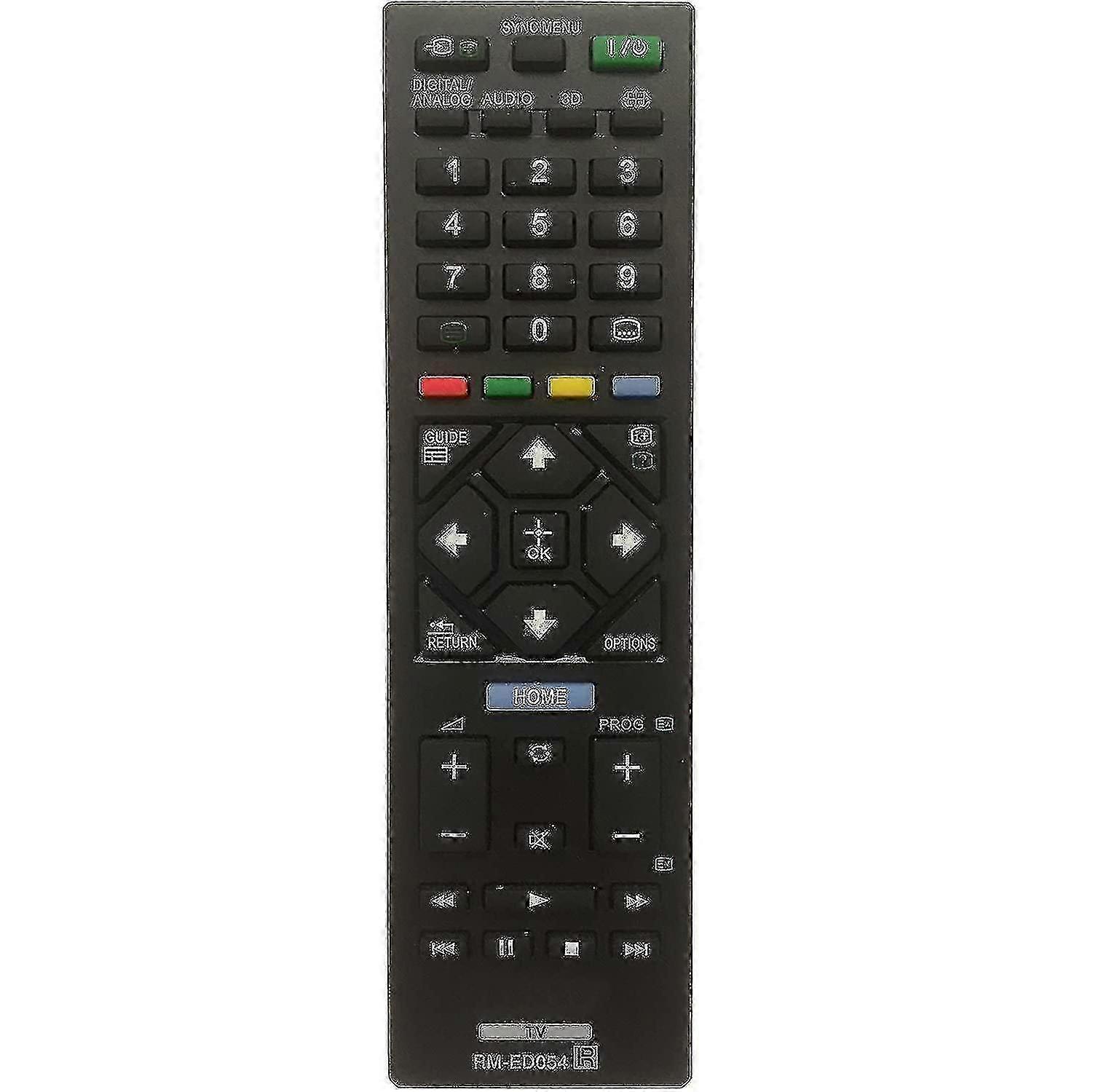 Rm-ed054 Remote Control Compatible Sony Lcd 3d Tv
