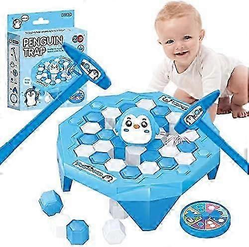 Save Penguin Ice Game - Break Ice & Save Penguins Challenge, Fun Family Board Game for Kids & Adults