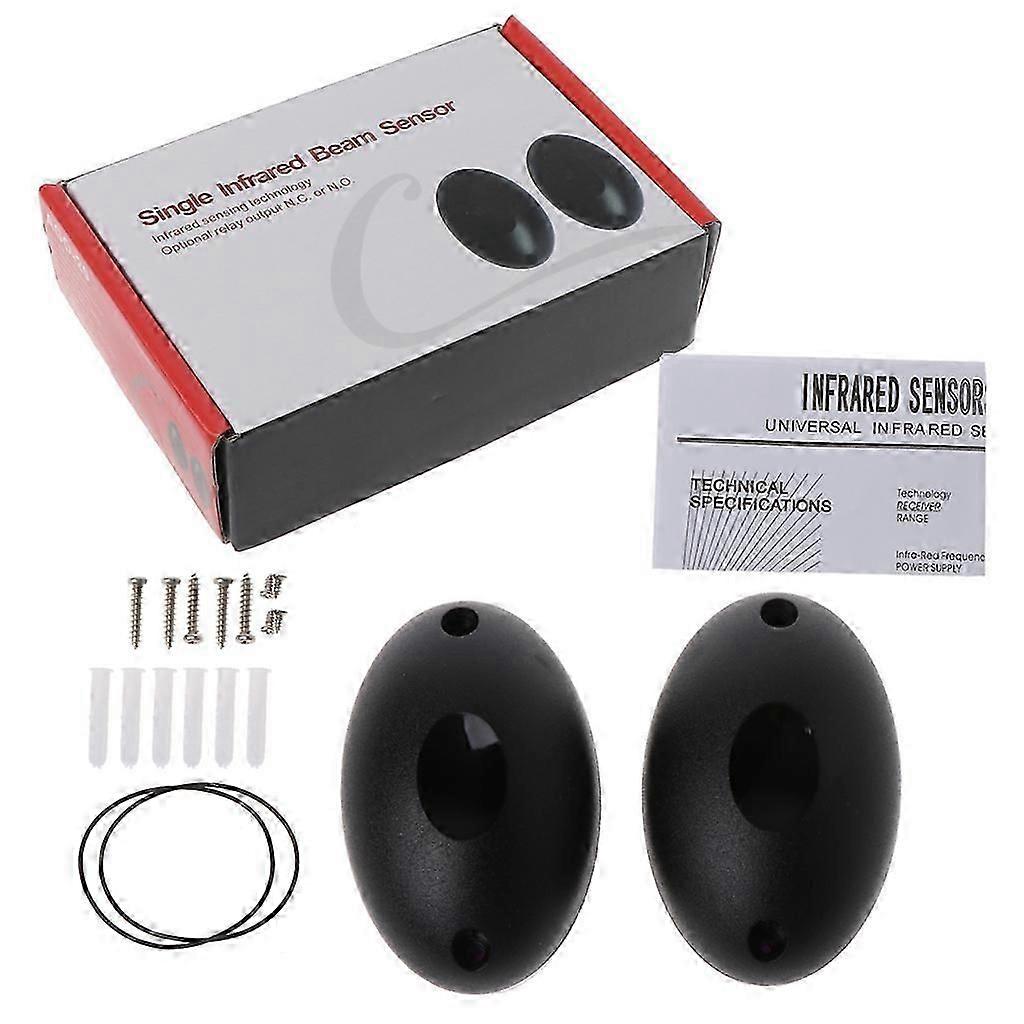 12V Active Photoelectric Single Infrared Beam Sensor Barrier Detector for Gate