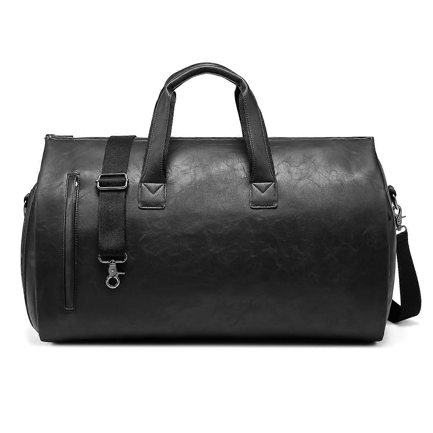 Bolsa de viagem conversível com compartimento para sapatos, design 2 em 1 para viagens curtas