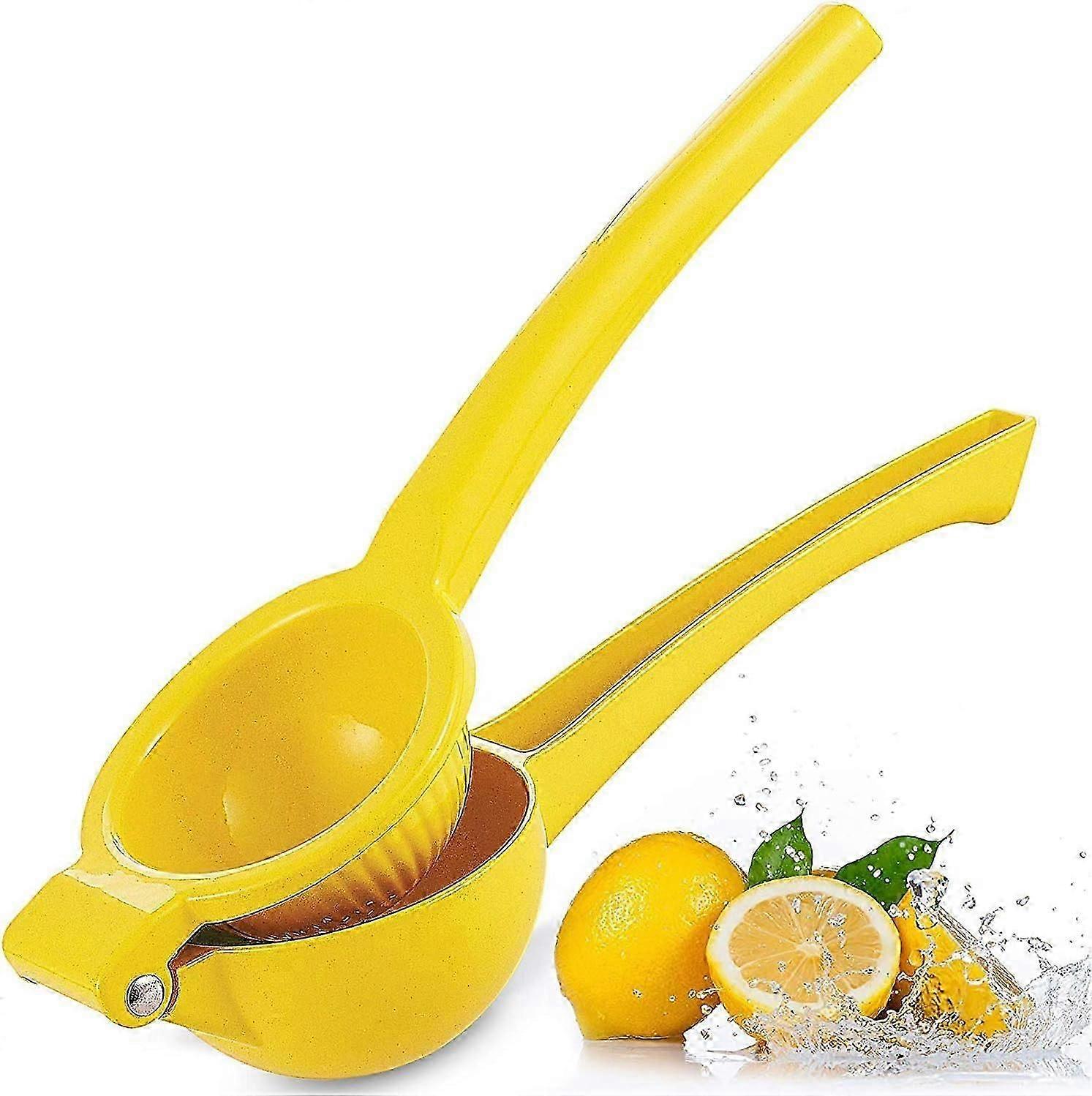 Manual Lemon Juicer - Manual Citrus Juicer - Squeeze Lime Limes and Extract All Juice - Suitable for Heavy Duty Handheld Use - Dishwasher Safe_SZXM
